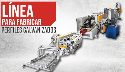 maquina para fabricar perfiles galvanizados