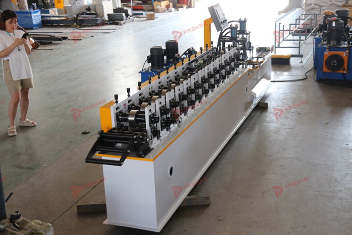PROMAX drywall C stud making machine for galvanized steel framing profile production