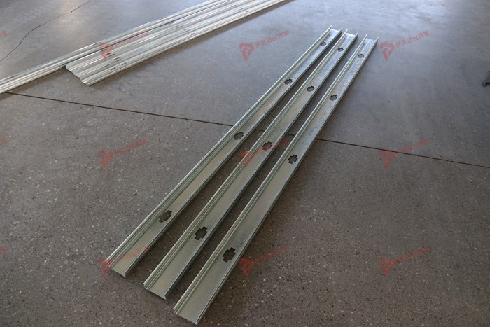 Custom drywall profile making machine for C-shaped galvanized metal studs