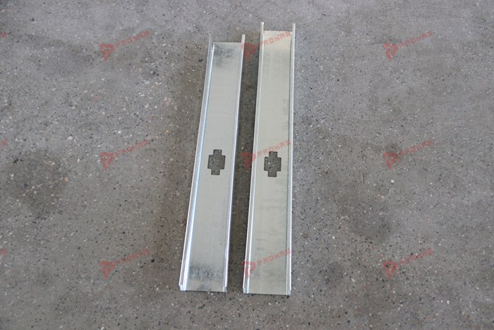 Industrial drywall C stud roll forming machine for metal framing profile production