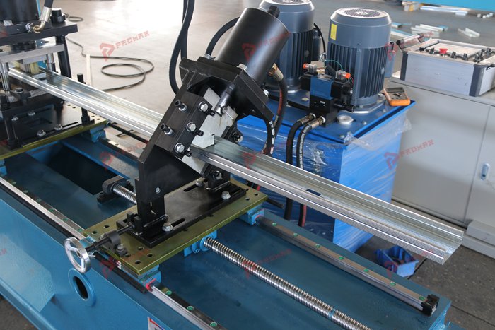 PROMAX manufacturer of drywall profile machines for C stud production