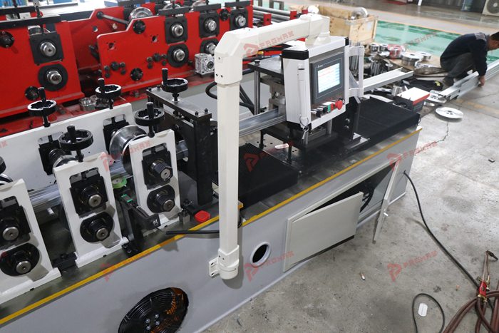PROMAX metal stud forming machine for custom C profile production and cut-to-length manufacturing