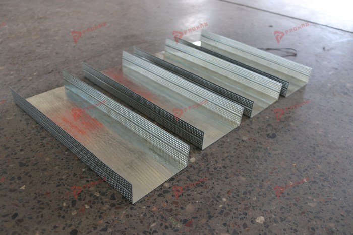 PROMAX drywall U track production equipment for galvanized metal framing channels
