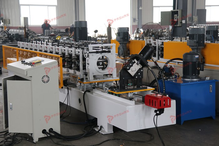 Automatic C U changeover metal stud and track roll forming equipment by PROMAX