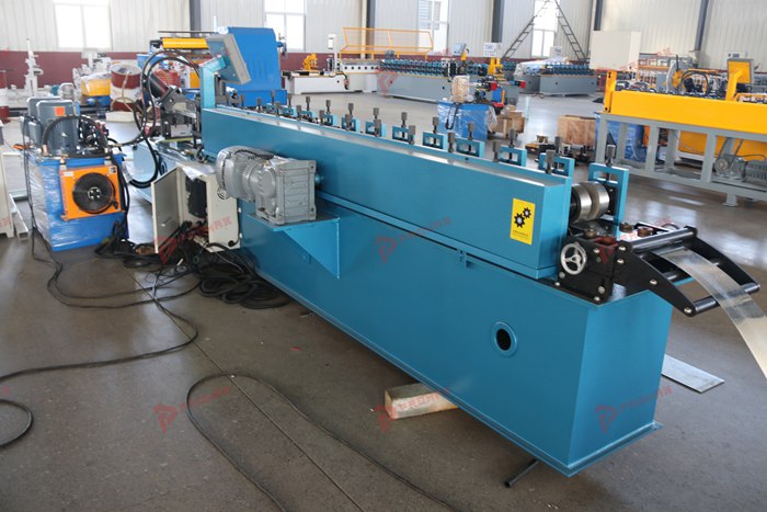 C channel roll forming machine for precision manufacturing of metal drywall studs