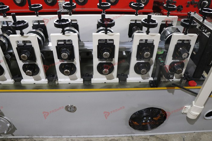PROMAX manufacturer of steel stud roll forming machines for galvanized drywall C studs