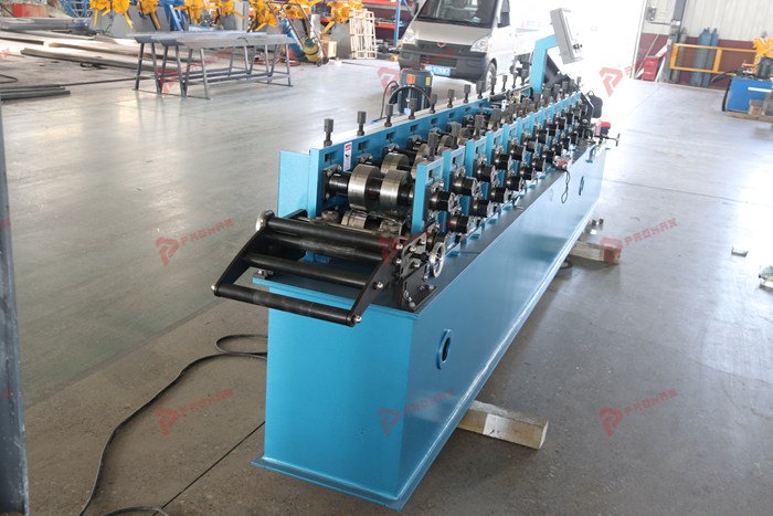 PROMAX galvanized steel U channel making machine for drywall track profiles