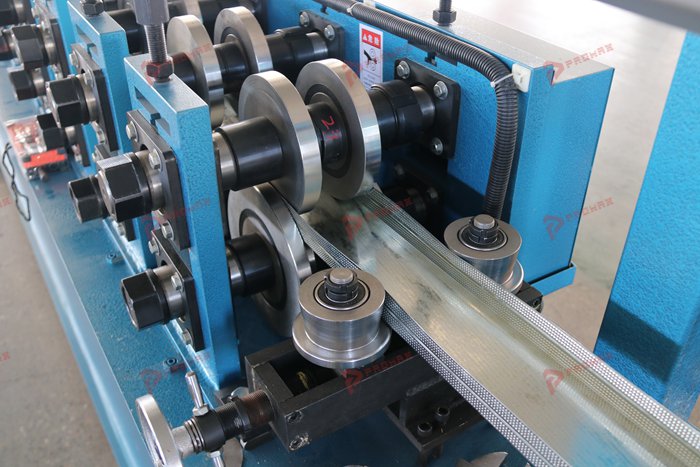 PROMAX manufacturer of track roll forming machines for drywall U channel production
