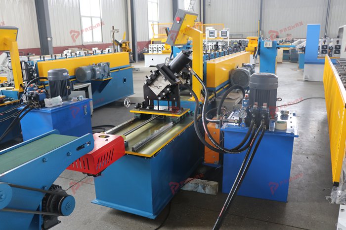 PROMAX Omega channel making machine for metal profile production