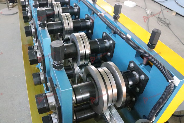 Channel rolling machine for customized C stud and metal framing profile requirements