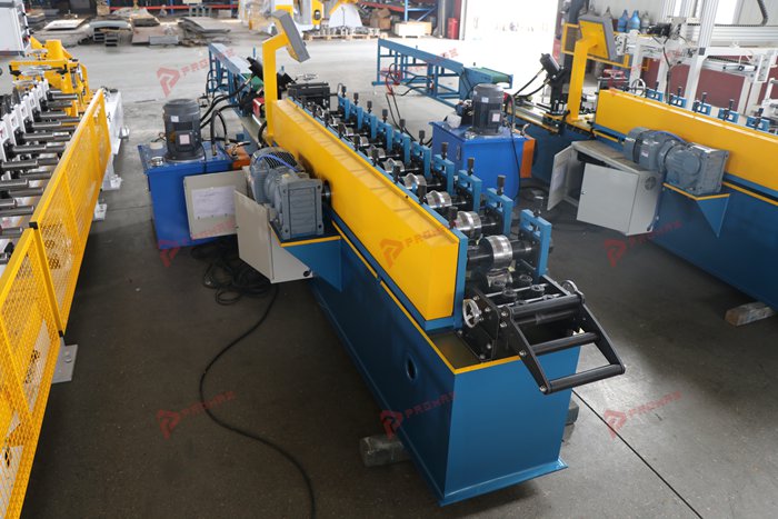 Metal drywall profile forming machine for customized Omega channel production