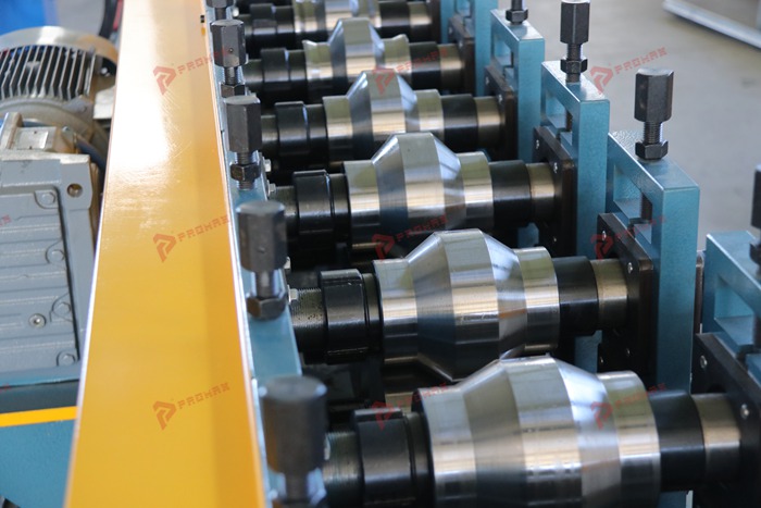 PROMAX omega profile forming machine for customized metal construction profiles