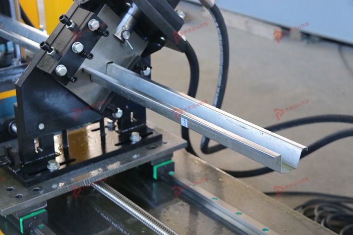 PROMAX omega roll forming machine for custom metal profile production