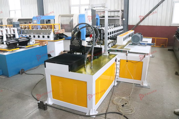 Multi-profile keel roll forming machine for customized metal framing production