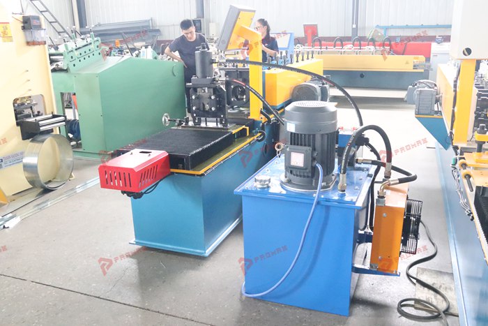 PROMAX angle keel machine for metal angle profile production