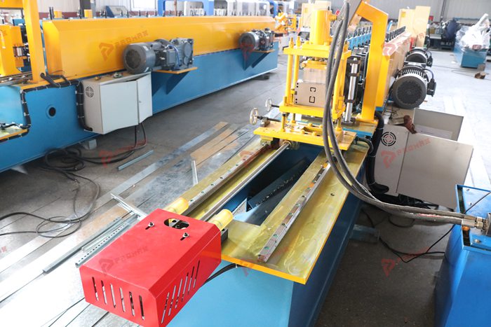 Control and operation components of the C27 channel forming line