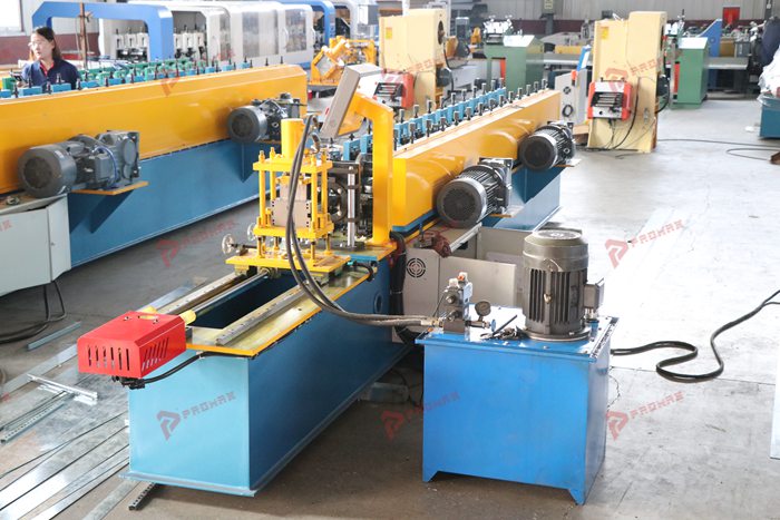 PROMAX channel forming machine for customized C27 keel production