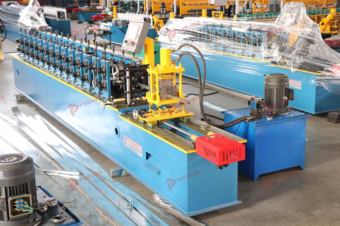 PROMAX channel forming machine for C27 keel production