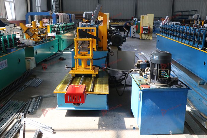 C channel roll forming machine components for customized keel production