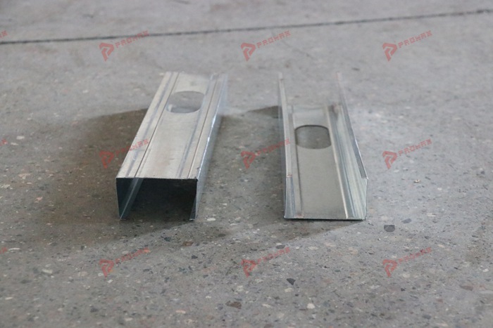 C and U metal framing profile roll forming machine details