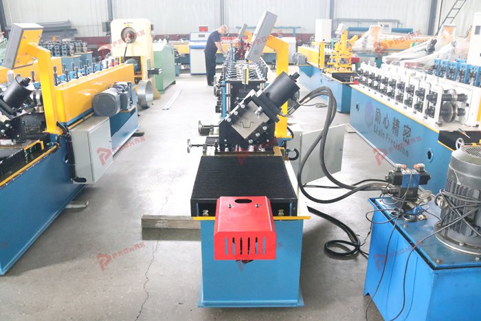 Omega profile forming equipment for manufacturing metal furring channels
