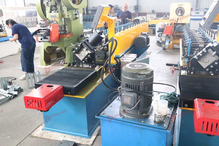 PROMAX stud profile C channel machine for metal profile manufacturing