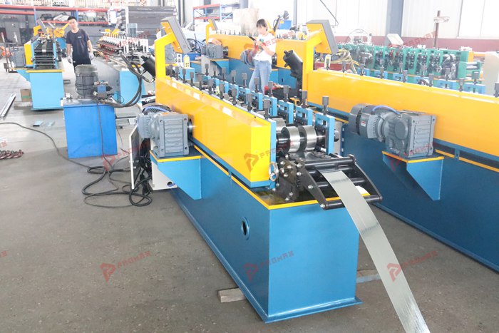 PROMAX U profile roll forming equipment for customized metal track production