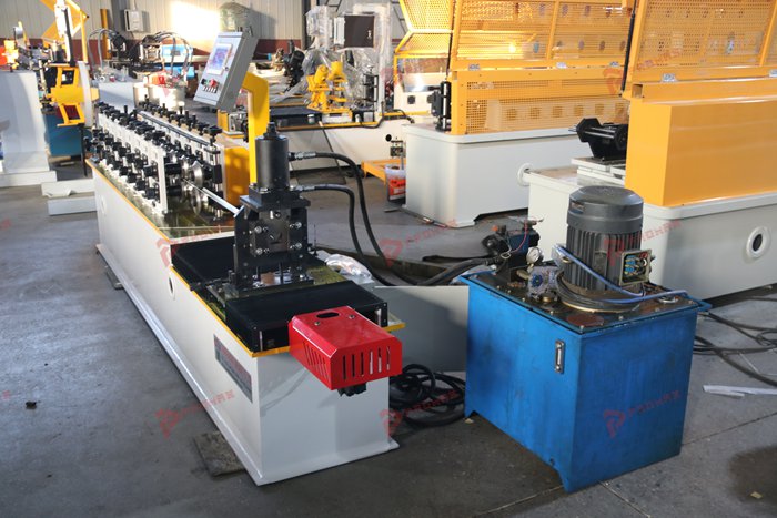 Wall angle roll forming line for customized metal ceiling profile production