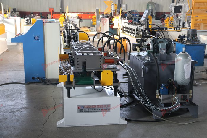 PROMAX T-bar cross tee roll forming machine for suspended ceiling grids