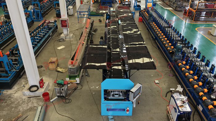 Light gauge steel framing machine for customized villa and residential building profiles