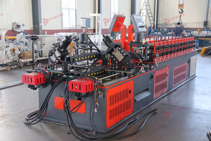 PROMAX dual-head light steel frame roll forming machine for metal framing profiles