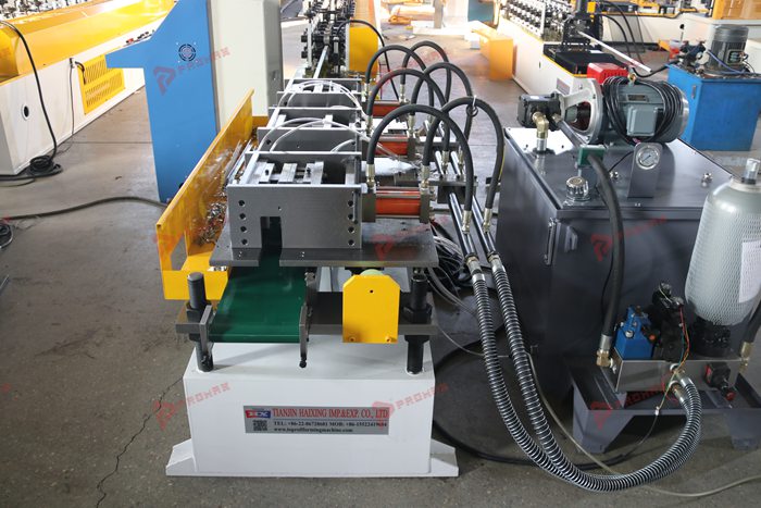 T grid roll forming machine for customized metal ceiling profile production