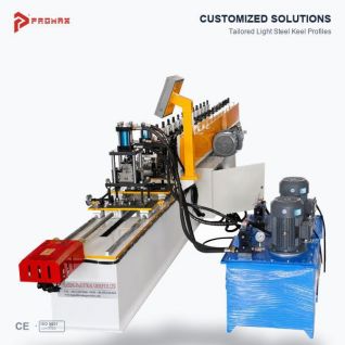 C Channel Forming Machine for Drywall Steel Studs