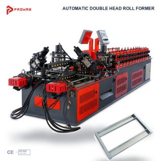 Dual-Head Light Steel Frame Roll Forming Machine